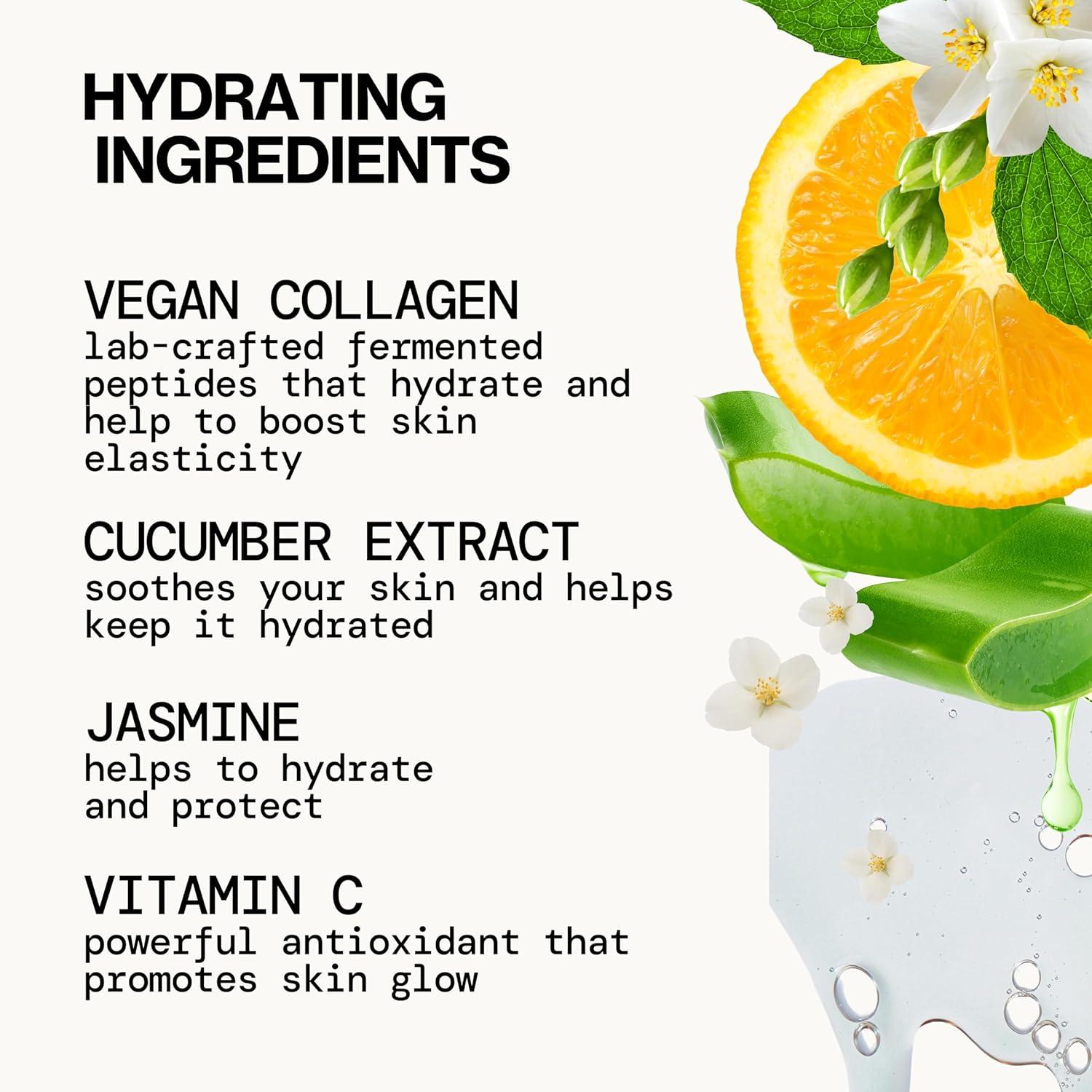 imagePacifica Beauty Vegan Collagen Hydrating Setting Mist Hydrating Illuminating Face Primer for Dewy Skin wVegan Collagen ampamp Squalane for Radiant Glow SoftFocus Pore Blurring Makeup Base