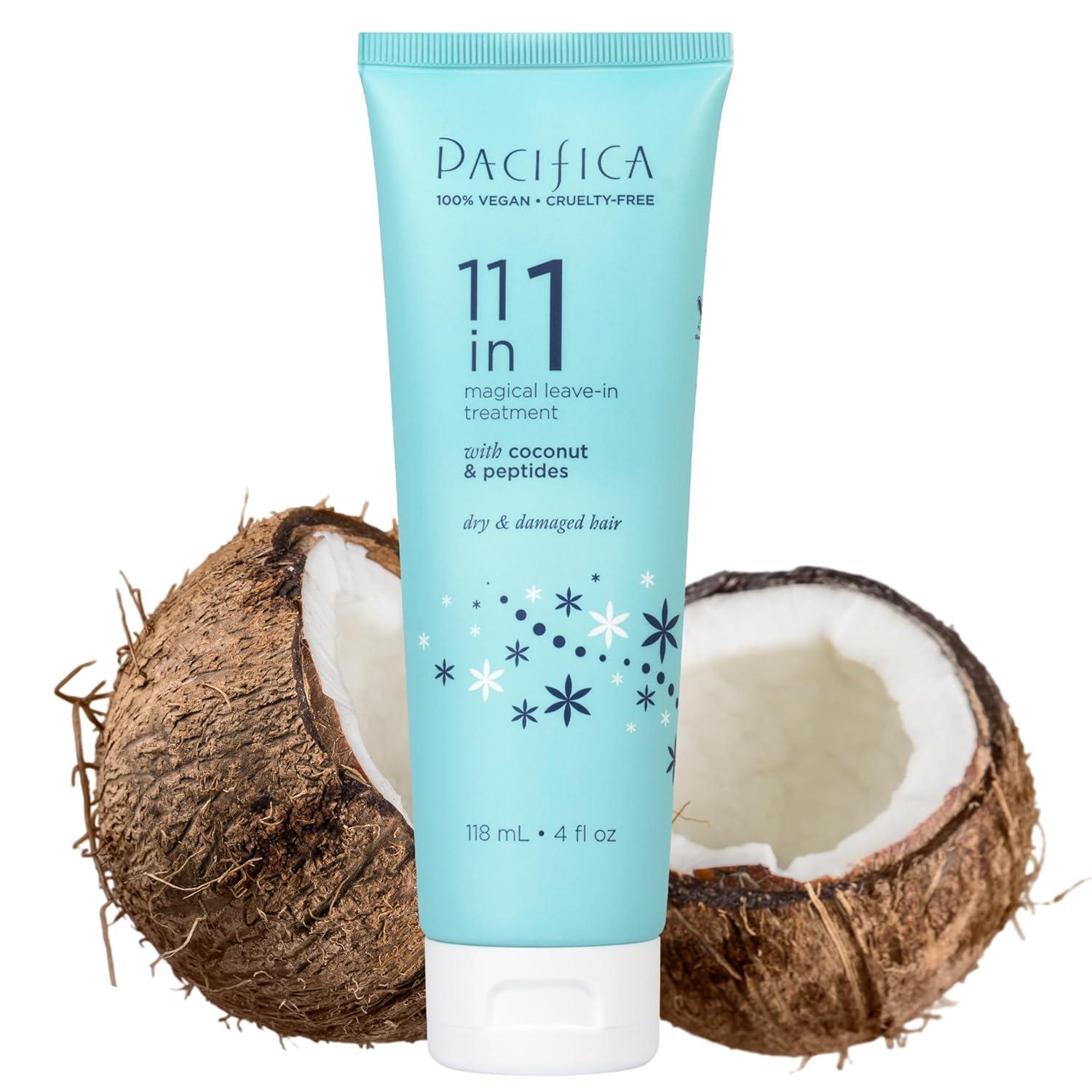 imagePacifica Hair Detangler Spray ampamp LeaveIn Conditioner Bundle TangleReleasing Hydrating Leave On Conditioning Elixir for Frizz Control Knotty Hair Repair ampamp Smooth Shiny Finish Vegan All Hair Types