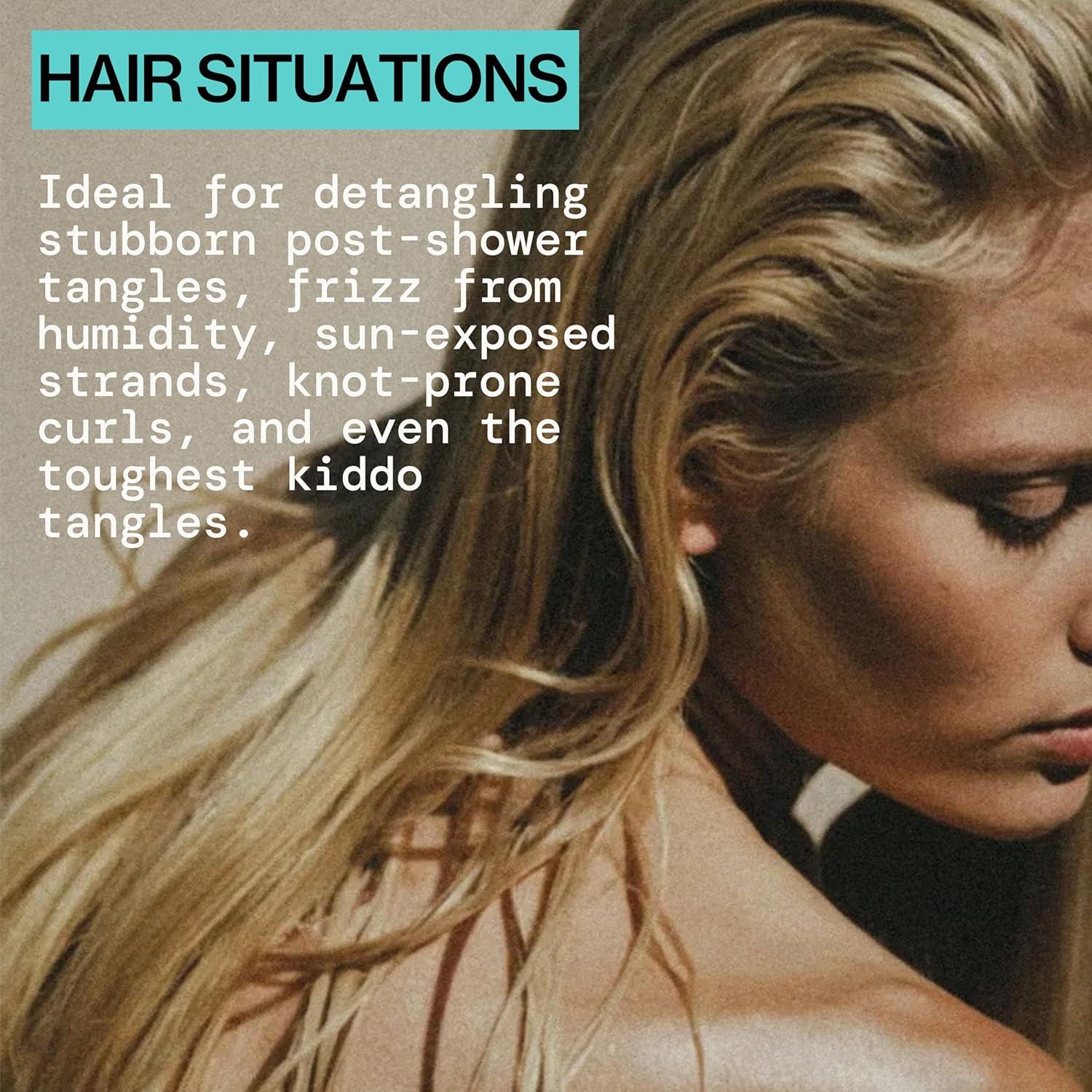 imagePacifica Hair Detangler Spray ampamp LeaveIn Conditioner Bundle TangleReleasing Hydrating Leave On Conditioning Elixir for Frizz Control Knotty Hair Repair ampamp Smooth Shiny Finish Vegan All Hair Types