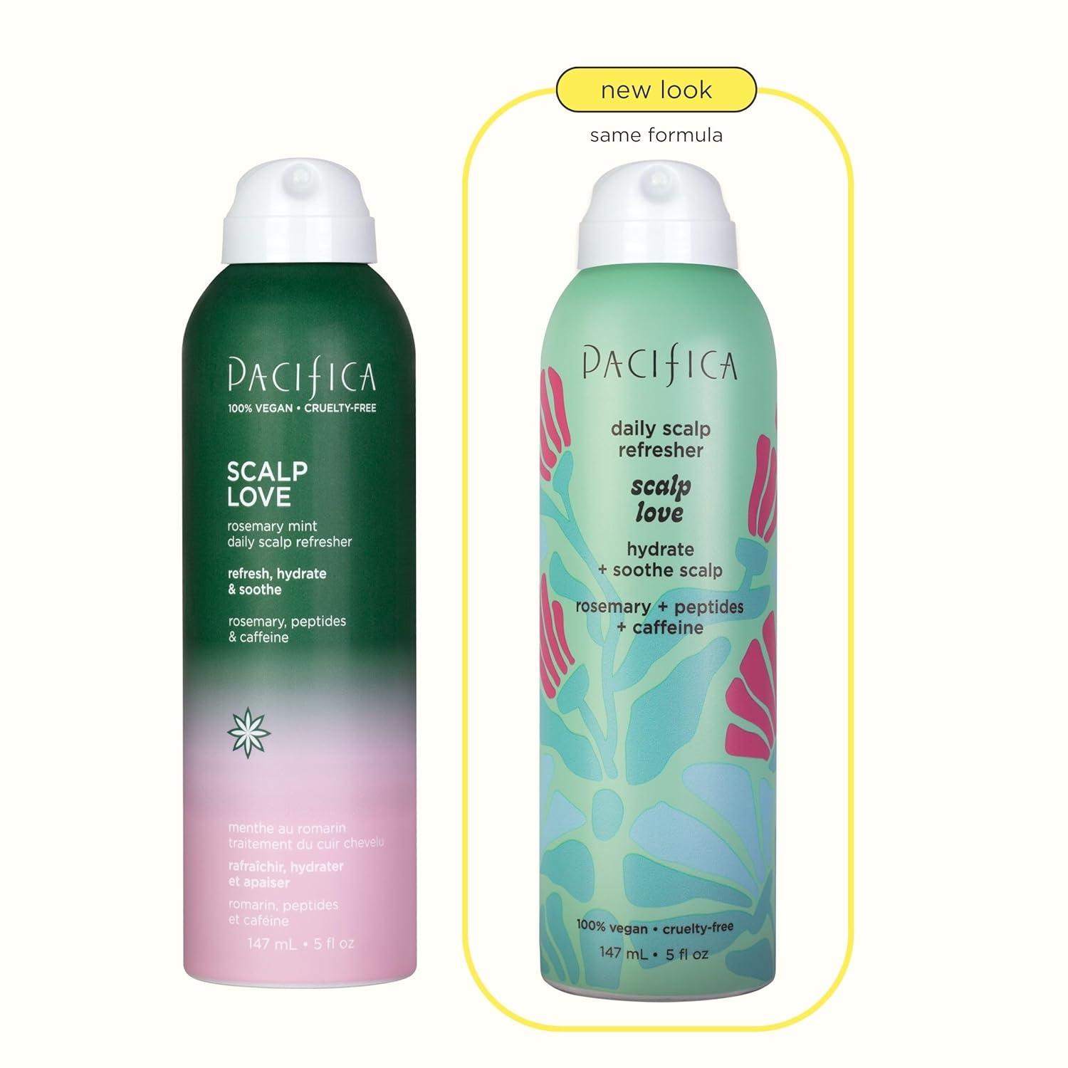 imagePacifica Rosemary Mint Scalp Refresher Spray 5oz Cooling Daily Scalp Treatment for Itchy Dry Scalp Refreshes ampamp Moisturizes Vegan LeaveIn Hair Mist for All Hair Types NonGreasy CrueltyFree