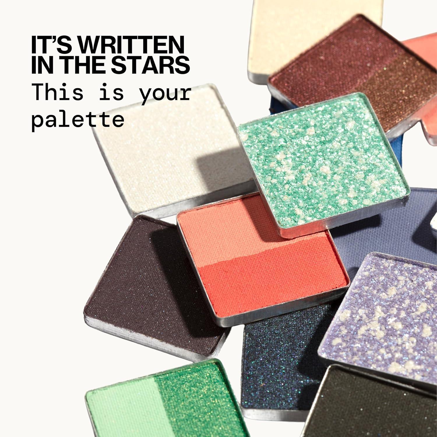imagePacifica Stellar Gaze Eye Shadow Palette 28 Shades Mineral Eye Shadow Face Makeup Blendable Pigmented Dreamy Pastels Neutrals Matte Shimmer ampamp Glitter Finishes wVitamin E TalcFree Vegan Clean