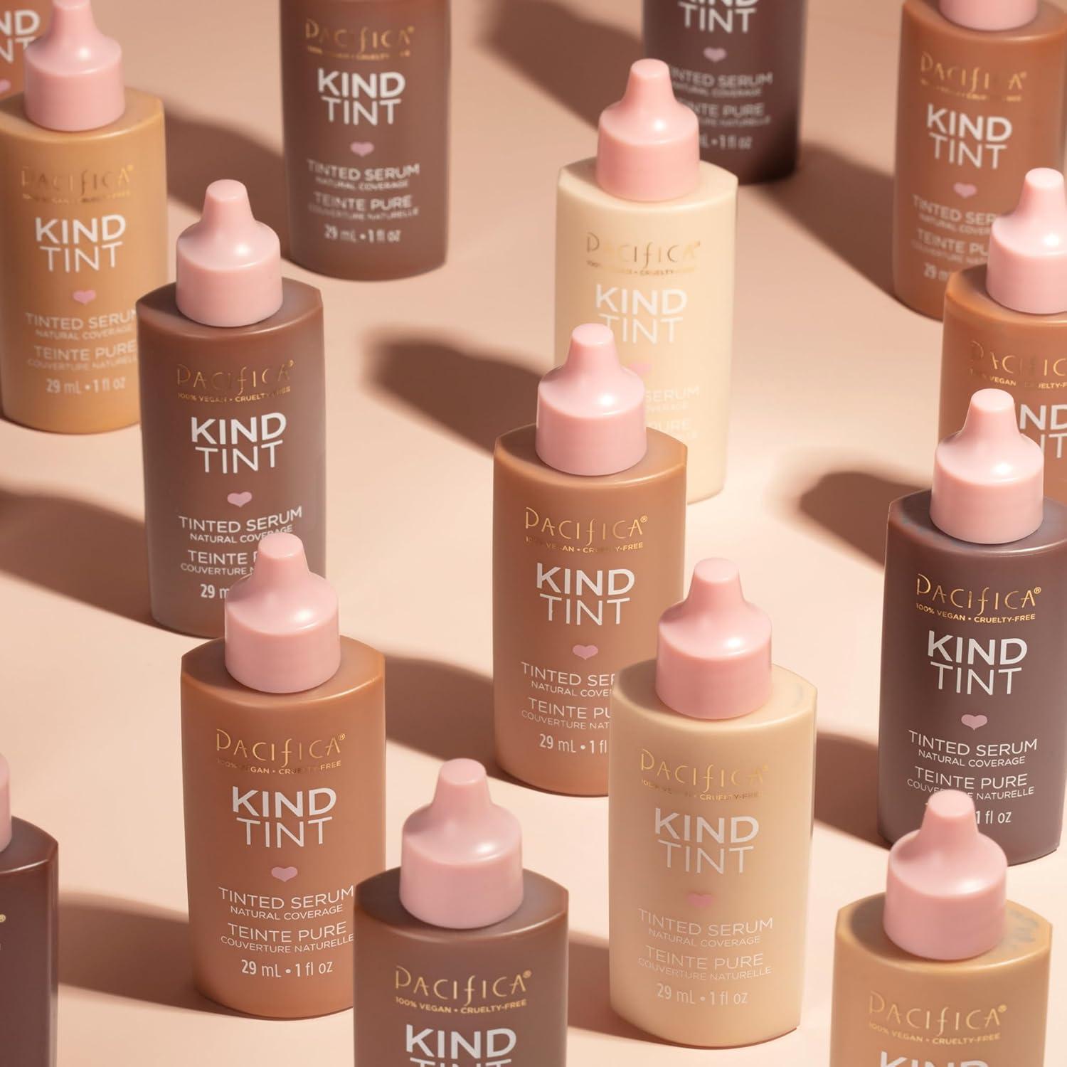 imagePacifica Tinted Moisturizer Kind Tint Serum Lightweight Hydrating Foundation with Vegan Collagen ampamp Hyaluronic Acid for Dewy Glow Buildable Coverage Vegan 1 fl oz Shade 22Kind Tint Tinted Serum 15
