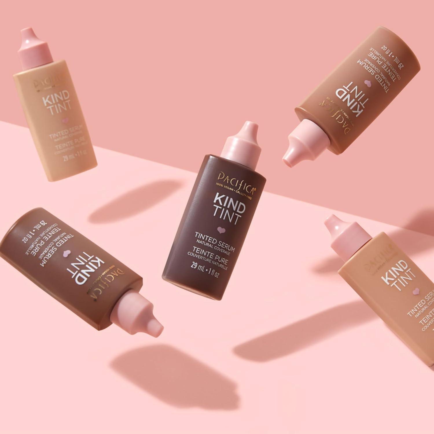 imagePacifica Tinted Moisturizer Kind Tint Serum Lightweight Hydrating Foundation with Vegan Collagen ampamp Hyaluronic Acid for Dewy Glow Buildable Coverage Vegan 1 fl oz Shade 22Kind Tint Tinted Serum 22