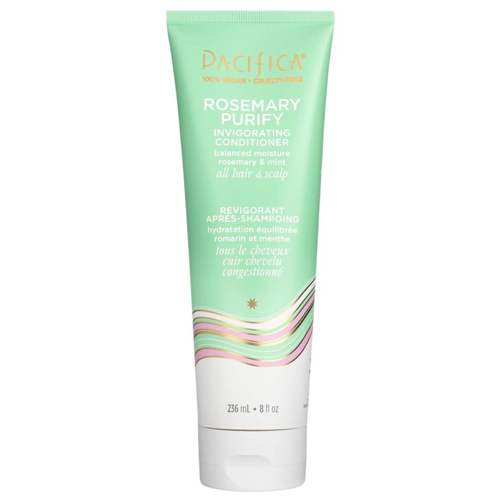 imagePacifica Banana Cream Beachy Texture Conditioner Texturizing Hair Treatment for Natural Beachy Waves Hydrates ampamp Adds Tousled Body for All Hair Types Clean Beauty Vegan ampamp CrueltyFree 8 Fl OzRosemary Purify