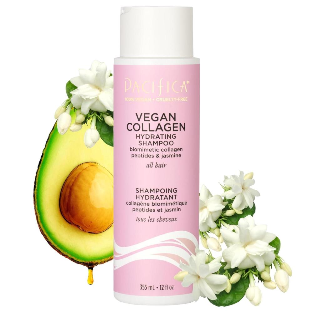 imagePacifica Banana Cream Beachy Texture Foam Shampoo Texturizing Foaming Shampoo for Beachy Waves Adds Volume ampamp Tousled Look SulfateFree Deep Clean Beauty Vegan ampamp CrueltyFree Dermatologist TestedVegan Collagen