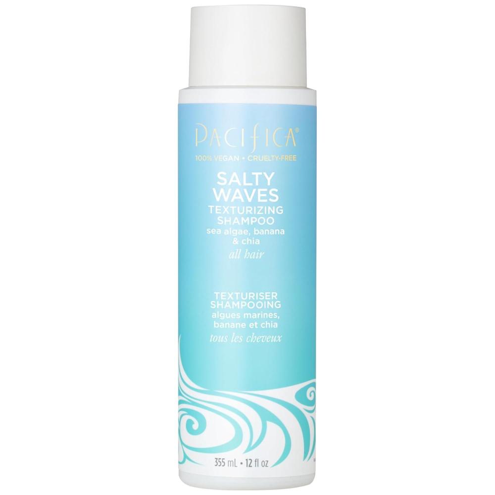 imagePacifica Banana Cream Beachy Texture Foam Shampoo  Texturizing Foaming Shampoo for Beachy Waves Adds Volume ampamp Tousled Look SulfateFree Deep Clean Beauty Vegan ampamp CrueltyFree Dermatologist TestedSalty Waves