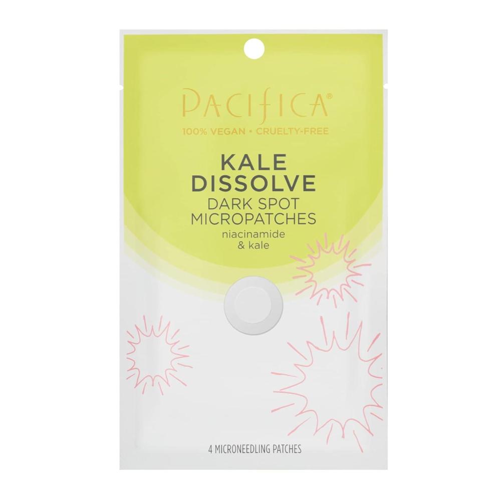 imagePacifica Dark Spot Dissolving Micropatches Microneedling Dots with Niacinamide Tranexamic Acid ampamp Kale to Fade PostAcne Marks and Age Spots Brightening Patch Treatment Clean Vegan Skincare
