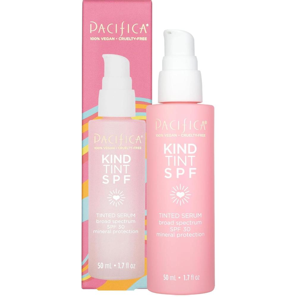 imagePacifica Dreamlit Illuminating Foaming Primer with Vitamin C ampamp Hyaluronic Acid Hydrating Brightening Face Makeup Base for Glowing LongLasting Foundation Wear 1 fl oz Clean Beauty Vegan FormulaKind Tint SPF 30