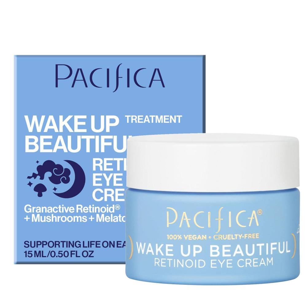 imagePacifica Future Youth Time Shift Eye Serum  Peptide Eye Serum for Fine Lines ampamp Dark Circles Lifting ampamp Firming Under Eye Treatment wFlora  Peptide11 Unscented Hydrating Gel for All Skin TypesWake Up Beautiful Sleepover Eye Cream