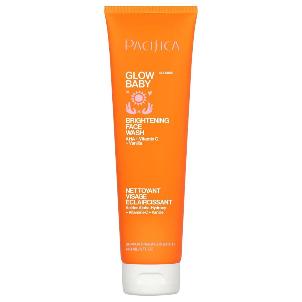 imagePacifica Grapefruit Bubbles GeltoFoam Cleanser Gentle Face Wash for Oily ampamp Combination Skin Helps Remove Excess Oil ampamp Impurities Helps Brighten Vegan ampamp CrueltyFree Formula Dermatologist TestedGlow Baby Brightening