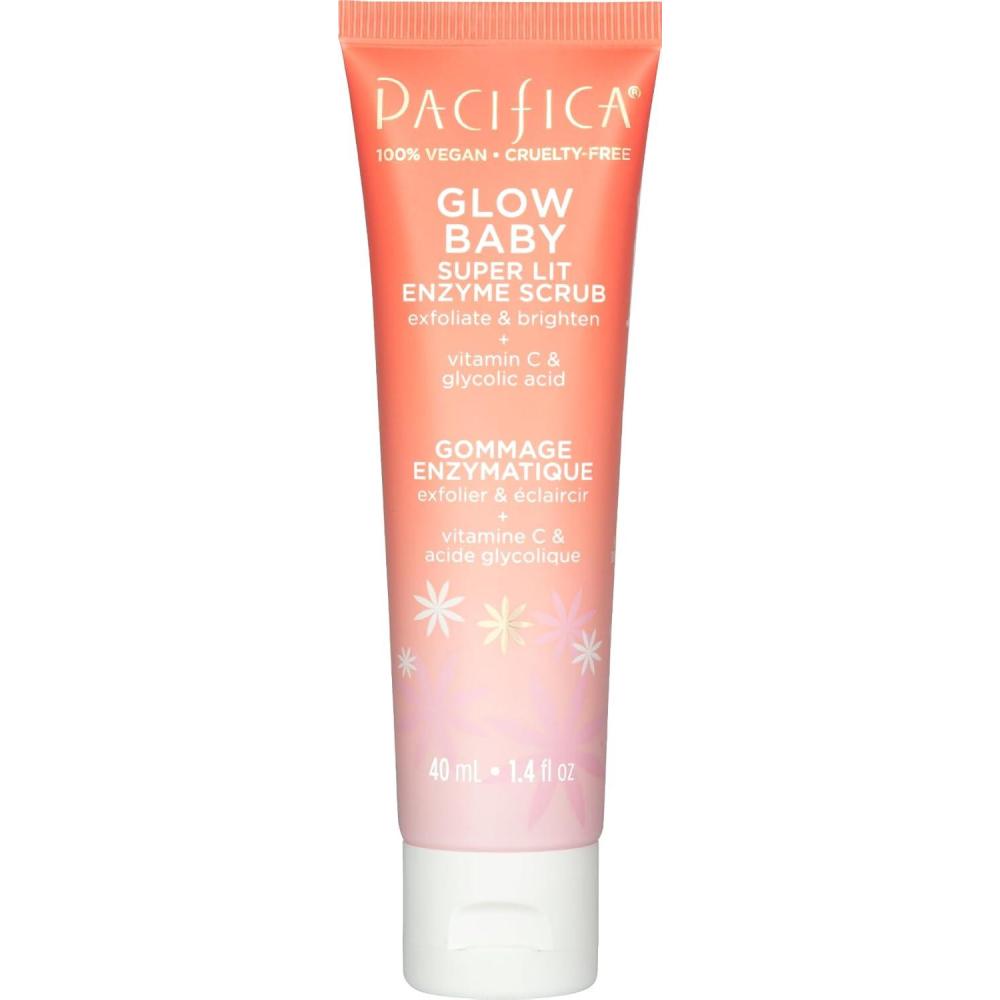 imagePacifica Grapefruit Bubbles GeltoFoam Cleanser Gentle Face Wash for Oily ampamp Combination Skin Helps Remove Excess Oil ampamp Impurities Helps Brighten Vegan ampamp CrueltyFree Formula Dermatologist TestedMini Enzyme Scrub