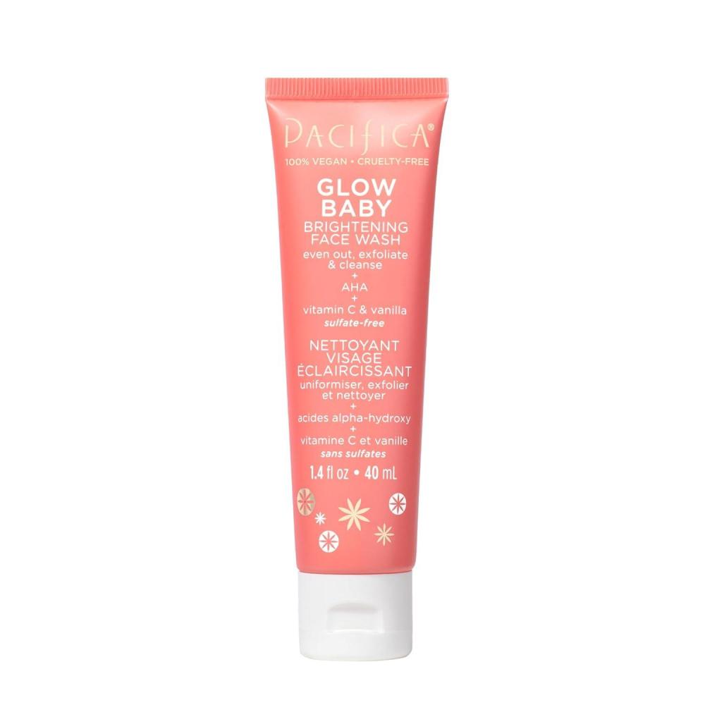 imagePacifica Grapefruit Bubbles GeltoFoam Cleanser Gentle Face Wash for Oily ampamp Combination Skin Helps Remove Excess Oil ampamp Impurities Helps Brighten Vegan ampamp CrueltyFree Formula Dermatologist TestedMini Glow Baby Brightening