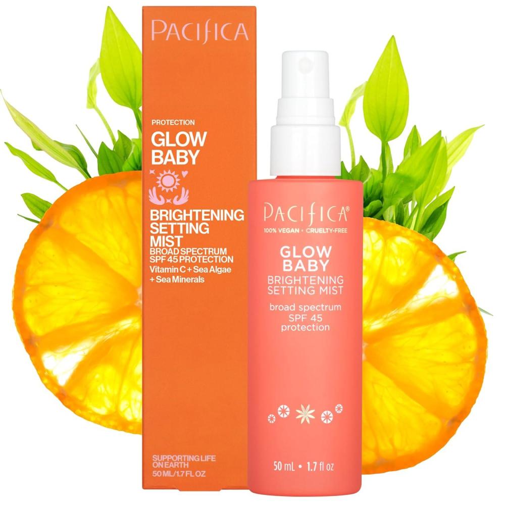 imagePacifica Hydrodew Slime Vegan Snail Mucin Barrier Face Moisturizing Gel Hydrating For Smoothing ampamp Refining Skin Vegan ampamp CrueltyFreeGlow Baby Super Lit SPF 30 Lotion