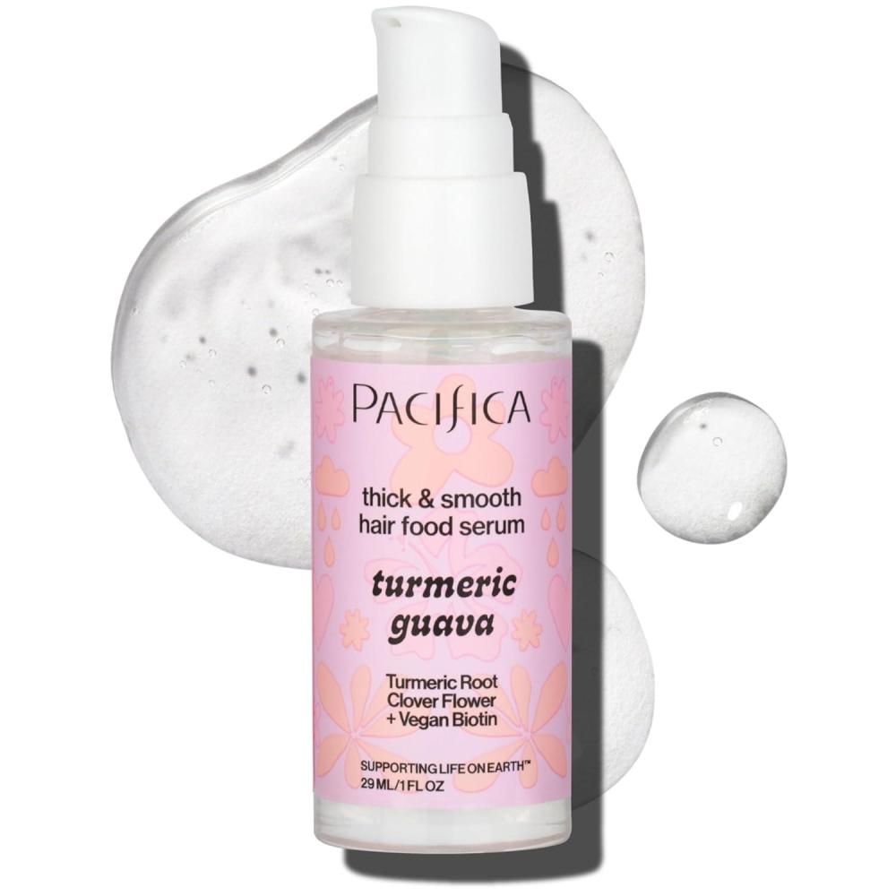 imagePacifica Invisible Calming Hair Serum Frizz Control ampamp Hair Thickening Treatment  Turmeric ampamp Guava LeaveIn Scalp Serum with Peptides Biotin ampamp Caffeine 1 fl oz Vegan ampamp CrueltyFree