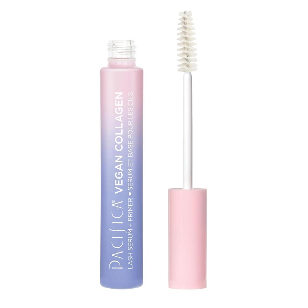 imagePacifica Mineral Mascara Stellar Gaze Black Length ampamp Strength LongLasting ClumpFree Formula with Coconut Oil ampamp Vitamin B Vegan ampamp CrueltyFree Super NovaVegan Collagen Lash Serum Primer