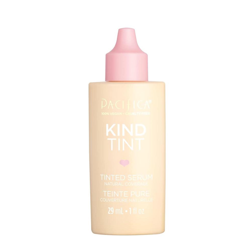 imagePacifica Tinted Moisturizer  Kind Tint Serum Lightweight Hydrating Foundation with Vegan Collagen ampamp Hyaluronic Acid for Dewy Glow Buildable Coverage Vegan 1 fl oz Shade 22Kind Tint Tinted Serum 24