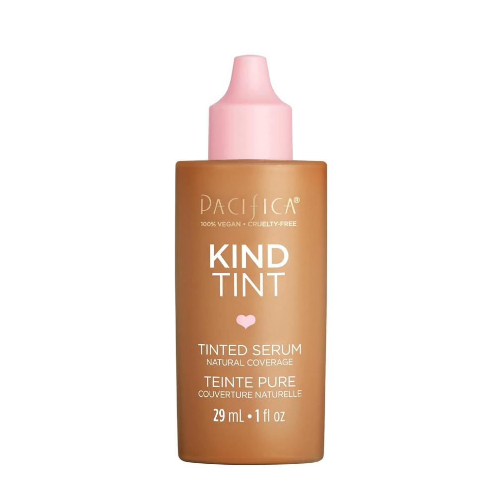 imagePacifica Tinted Moisturizer Kind Tint Serum Lightweight Hydrating Foundation with Vegan Collagen ampamp Hyaluronic Acid for Dewy Glow Buildable Coverage Vegan 1 fl oz Shade 22Kind Tint Tinted Serum 08