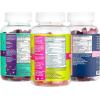 Pacifica Beauty Gummies Vitamin Trio, Hair, Sleep and Skin Support, Wheat, Soy + Gluten, Vegan & Cruelty Free, Multi, Watermelon, 3 Count