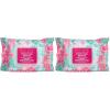 Pacifica Beauty, Moisture Rehab Makeup Removing Wipes, Daily Cleansing, Rose, Coconut Water, Calendula, Aloe, Clean Skin Care, Plant Fiber Facial Towelettes, 30 Count, Vegan & Cruelty Free(White)