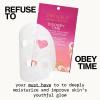 Pacifica Disobey Time Rose & Peptide Facial Sheet Mask 6-PACK Hydrating Anti-Aging Mask for Fine Lines & Dry Skin Infused w/Hyaluronic Acid & Chamomile Clean Vegan & Cruelty-Free Dermatologist Tested