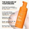 Pacifica Facial Sunscreen – Sun Dreams Illuminating SPF 30 Foam Broad Spectrum Every Day Face Lotion UVA/UVB Protection