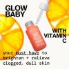 Pacifica Glow Baby Booster Mini Face Serum, Vitamin C & Glycolic Acid For Brightening Dull Skin, Fragrance-Free, Vegan & Cruelty-Free, .5 Fl Oz