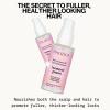 Pacifica Invisible Calming Hair Serum, Frizz Control & Hair Thickening Treatment – Turmeric & Guava Leave-In Scalp Serum with Peptides, Biotin & Caffeine 1 fl oz, Vegan & Cruelty-Free