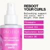 Pacifica Pineapple Curls Frizz Control Spray 4oz – Curl Refresher Mist for Curly & Wavy Hair, Hydrating Anti-Frizz Day 2 Curl Booster with Pineapple Extract & Vitamin B5 Vegan Dermatologist Tested