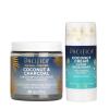 Pacifica Beauty Coconut and Charcoal Underarm Detox Scrub for Natural Deodorant Users, Non Aluminum, Safe for Sensitive Skin, 100% Vegan & Cruelty Free + Clean Beauty, Fresh, 2 Count(Underarm Detox Scrub + Deodorant)