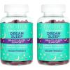 Pacifica Beauty Dream Sleep Gummies Supplement, Wheat, Soy + Gluten Free, Melatonin, L-theanine, Chamomile + Elderberry, Vegan and Cruelty Free, Purple, 60 Count, Pack of 2