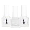Pacifica Beauty Plant Magic Nail Treatment Set Base & Matte Top Coat, Cuticle Oil, 16-Free Non-Toxic Formula, Clean Nail Polish, Vegan Brush + Cruelty Free, Clear, 3 Count