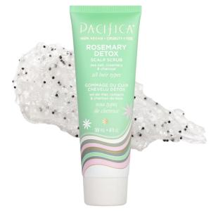 PACIFICA Rosemary Detox Scalp Scrub by Pacifica for Women – 4 oz Scrub, White(4 Fl Oz (Pack of 1))