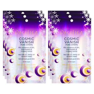 Pacifica – Blackhead Remover Pore Strips – 6-PACK Cosmic Vanish – for Nose, Chin & Forehead – Deep Cleansing Nose Strips w/Instant Pore Unclogging – Oil-Free Vegan Dermatologist Tested(6 Count (Pack of 6))