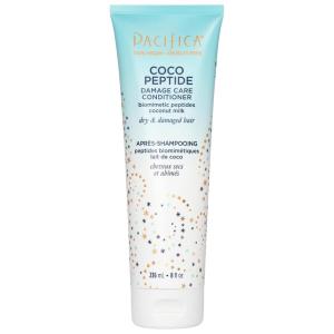 Pacifica Banana Cream Beachy Texture Conditioner – Texturizing Hair Treatment for Natural Beachy Waves, Hydrates & Adds Tousled Body, for All Hair Types Clean Beauty Vegan & Cruelty-Free, 8 Fl Oz(Coco Peptide)