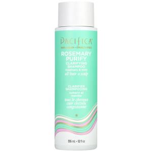 Pacifica Banana Cream Beachy Texture Foam Shampoo – Texturizing Foaming Shampoo for Beachy Waves, Adds Volume & Tousled Look, Sulfate-Free Deep Clean Beauty Vegan & Cruelty-Free Dermatologist Tested(Rosemary Purify)