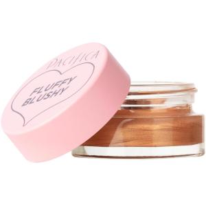 Pacifica Beauty | Fluffy Blushy Cream Blush for Cheeks + Lips | Creamy, Lightweight, Versatile, Easy-To-Use Formula | Hydrating Vegan Collagen | Pigmented Buildable Coverage | Vegan + Cruelty Free(Fluffy)