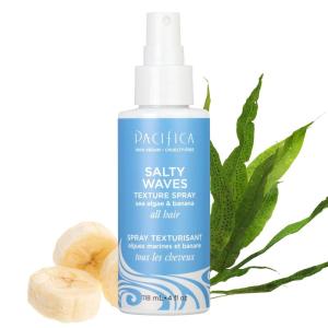 Pacifica Beauty Big Waves Coconut, Vanilla & Sea Salt Hairspray, Controls Frizz & Adds Volume, Designed for Wavy Hair, Vegan & Cruelty-Free, 6 Fl Oz(Salty Waves Texture)