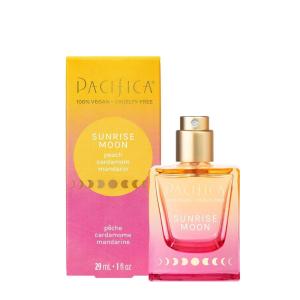 Pacifica Beauty Mood Moons Spray Set, Travel Fragrance Collection with Dream, Flower, Neon, Blue & Silver Moon, Clean Scent Minis, Vegan, 0.05 fl oz Each (5-Pack)(Peach Cardamom Mandarin)