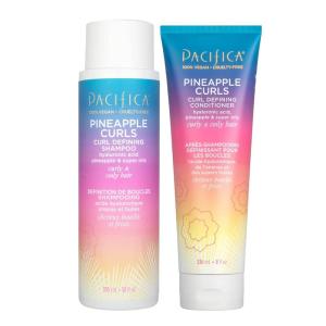 Pacifica Beauty Salty Waves Texturizing Shampoo + Texturizing Conditioner | For All Hair Types | Perfect and Effortless Beach Hair | 100% Vegan & Cruelty Free | Sulfate + Paraben Free(Pineapple)