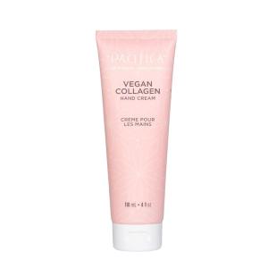 Pacifica Beauty Vegan Collagen Hand Cream and Body Oil with Pump Set, Bath and Body, Shea Butter, Cocoa Butter, Body Massage Oil, For Dry Skin, Skin Care, Body Care, 4 fl oz Each (Set of 2)(Hand Cream)