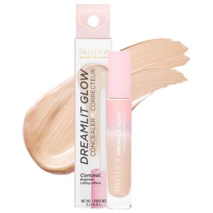 Pacifica Concealer – DreamLit Glow Full Coverage Concealer with Squalane for Dark Circles & Dark Spot Correction, Lightweight & Long-Lasting, Vegan & Cruelty-Free, Shade 05 (Rich Mocha)(Shade 11 Lightest)