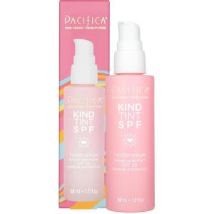 Pacifica Dreamlit Illuminating Foaming Primer with Vitamin C & Hyaluronic Acid – Hydrating Brightening Face Makeup Base for Glowing, Long-Lasting Foundation Wear – 1 fl oz Clean Beauty Vegan Formula(Kind Tint SPF 30)