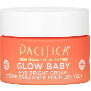 Pacifica Future Youth Time Shift Eye Serum – Peptide Eye Serum for Fine Lines & Dark Circles, Lifting & Firming Under Eye Treatment w/Flora + Peptide-11, Unscented Hydrating Gel for All Skin Types(Glow Baby Eye Bright Cream)