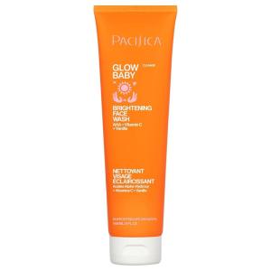 Pacifica Grapefruit Bubbles Gel-to-Foam Cleanser – Gentle Face Wash for Oily & Combination Skin, Helps Remove Excess Oil & Impurities, Helps Brighten, Vegan & Cruelty-Free Formula Dermatologist Tested(Glow Baby Brightening)