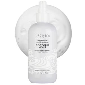 Pacifica Grapefruit Bubbles Gel-to-Foam Cleanser – Gentle Face Wash for Oily & Combination Skin, Helps Remove Excess Oil & Impurities, Helps Brighten, Vegan & Cruelty-Free Formula Dermatologist Tested(Coconut)