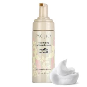 Pacifica Hair Mousse – Vanilla Oat Milk – Light Hold for Soft Volume & Hydration with Touchable Hold, Delightful Vanilla Scent, Vegan & Cruelty-Free, 5 fl oz
