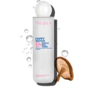 Pacifica Happy Water Hydrating Facial Toner – Vegan Ceramides, Hyaluronic Acid & Electrolytes, Refreshing & Calming for Balanced Skin, Clean Beauty, Vegan, Cruelty-Free, All Skin Types, 4 oz