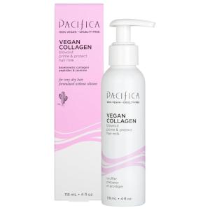 Pacifica Heat Protection Spray for Hair – Vegan Collagen Blowout Prime & Thermal Protection Hair Milk – Blow Dry Spray – for Curly, Wavy & Straight Hair – Vegan & Cruelty-Free Dermatologist Tested(4 Fl Oz (Pack of 1))