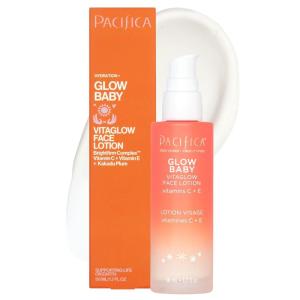 Pacifica Hydrodew Slime Vegan Snail Mucin Barrier Face Moisturizing Gel, Hydrating For Smoothing & Refining Skin, Vegan & Cruelty-Free(Glow Baby Vitaglow Face Lotion)