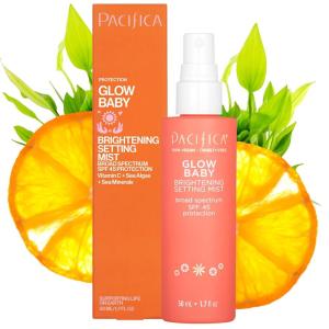 Pacifica Hydrodew Slime Vegan Snail Mucin Barrier Face Moisturizing Gel, Hydrating For Smoothing & Refining Skin, Vegan & Cruelty-Free(Glow Baby Super Lit SPF 30 Lotion)